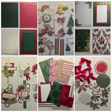 Anna Griffin Christmas Cardmaking Selection - 95 Items inc. 8 Cards