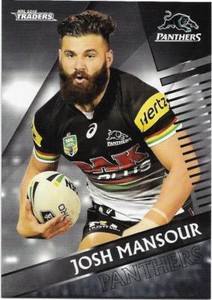 2018 NRL Traders Base Card (106) Josh MANSOUR Panthers