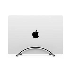 BookArc Flex Space-Saving MacBook Stand Adjustable Laptop Holder for Desk Chrome - Picture 1 of 6
