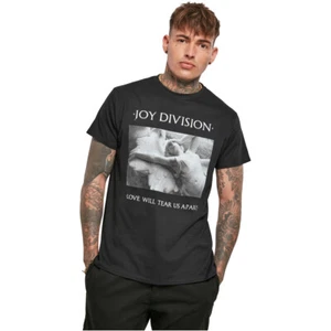 Merchcode Joy Division Tear US Apart Tee Motivo Stampa Maglia Scritta - Picture 1 of 16