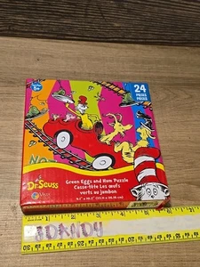 GREEN EGGS & HAM PUZZLE • Dr. Seuss Children's 24-piece Puzzle NEW In Sealed Box - Picture 1 of 4