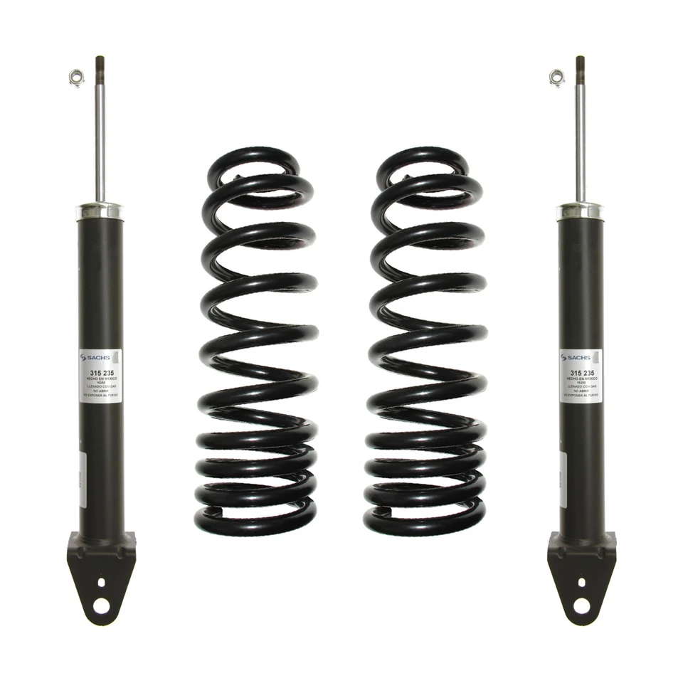 Kit de amortiguadores traseros y resortes helicoidales Sachs para W164 ML320 ML350 V6 Foto 1 de 1
