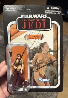 2011 - Princesa Leia Esclava - VC64 - Colección Vintage Star Wars Proto SIN PERFORAR Foto 1 de 3