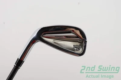 Wilson Staff Dynapwr Forged Single Iron 4 Iron Graphite Senior Left 38.5in - Image 1 of 4
