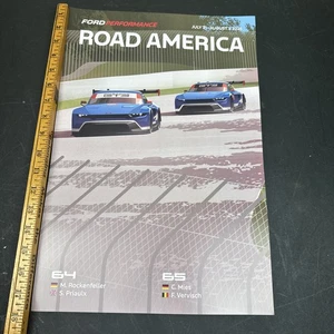 Póster de conductor Ford Performance Mustang GT3 IMSA ROAD AMERICA 2025 18x12 - Imagen 1 de 4