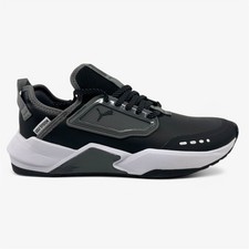 Mens Puma Ignite PWRADAPT Caged Team USA Golf Shoes Navy Mens Puma Ignite PWRADAPT Caged Team USA Golf Shoes Navy