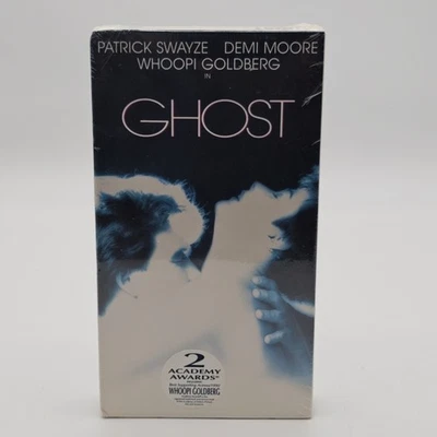 VHS Ghost Movie 1990 Paramount WATERMARK Sealed Patrick Swayze Demi Moore Whoopi - Image 1 of 4
