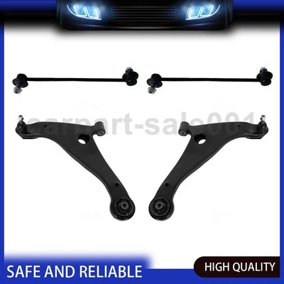Front Lower Control Arm & Sway Bar Links 4x For Mitsubishi Galant 2004-2012 Foto 1 de 4