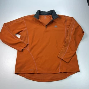 Nike ACG 1/4 Zip Pullover Camicia Uomo Extra Large XL Arancione Dri Fit Outdoor - Foto 1 di 8