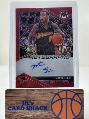 2024-25 Panini Mosaic Monta Ellis Autographs Mosaic International #AM-ELL - Image 1 of 2
