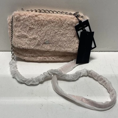 Kendall Kylie Pink Faux Fur Shoulder Bag - Image 1 of 4