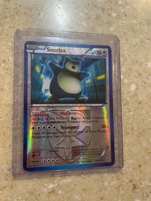 Pokemon - REVERSE HOLO -  Snorlax 101/135 Plasma Storm - ultra rare version - Image 1 of 2