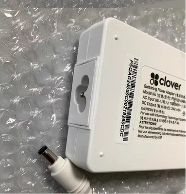 Original OEM Clover Station Hub H500/w FSP120-AABN3 24V 5A AC Power Adapter&Cord - Image 1 of 3