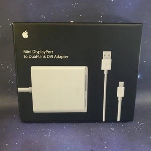 Apple Mini DisplayPort to Dual-link DVI Adapter genuine MB571Z/A - Open Box 1306 - Afbeelding 1 van 7