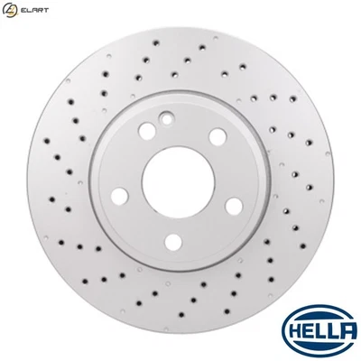 2x BRAKE DISC 8DD 355 129-681 FOR MERCEDES-BENZ GLA-CLASS/SUV B-CLASS 1.8L 4cyl - Image 1 of 4