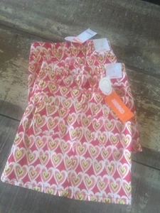 Gymboree PLAY BY HEART SZ 6 SKIRT VALENTINE'S DAY FUN NWT GIRLS HEARTS PINK RED - Picture 1 of 2