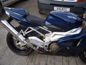 APRILIA RSV TUONO 06-11 Stainless steel Motorbike Exhausts Cans/Muffler - Picture 1 of 1