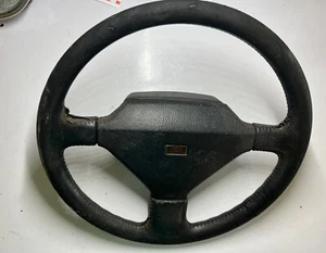 NISSAN 1986 Z31 300ZX 3 Spoke STEERING WHEEL With Horn Pad - Picture 1 of 7