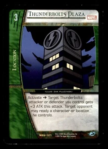Thunderbolts Plaza MAV-121 The Avengers VS System 2005 TCG CCG - Picture 1 of 2