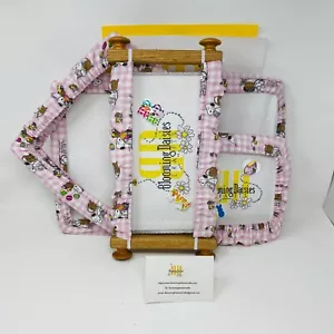 Purple Gingham Easter w/Snoopy Grime Guards - Q-Snap Frame-Cross Stitch - Picture 1 of 5
