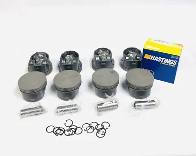 Kit de pistones y anillos de tapa plana compatible con motores GM LS 1999-2008 4,8 L y 5,3 L Foto 1 de 4