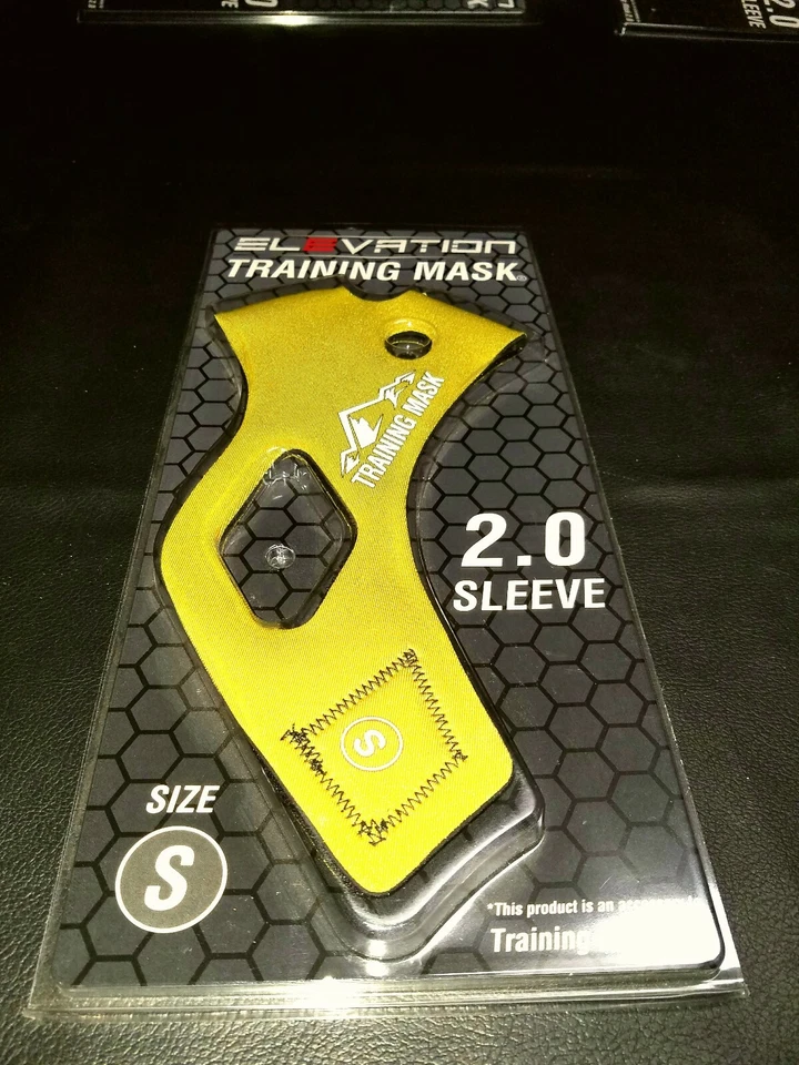 Brand New S Gold Elevation Training Mask 2.0 - Sleeve Only - w/tags. - Image 1 of 2