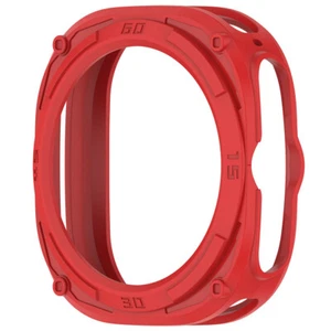 TPU Watch Case Bumper Case Cover for Samsung Galaxy Watch 7 Ultra 47mm (Red) - Zdjęcie 1 z 11