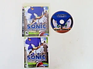 SONIC THE HEDGEHOG SEGA - PLAYSTATION 3 PS3 VIDEOSPIEL GETESTET FUNKTIONIERT - Bild 1 von 1