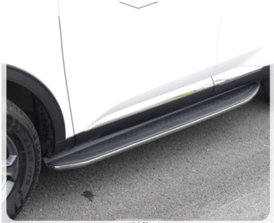 Se adapta a Peugeot 5008 2019-2025 estribo fijo pedal lateral barra Nerf con soporte Foto 1 de 4