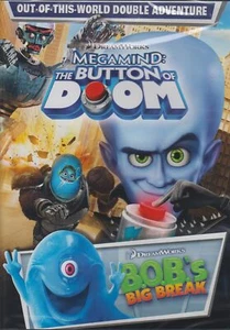 Megamind: The Button of Doom / B.O.B.'s Big Break DVD - VERY GOOD Preowned - Picture 1 of 2