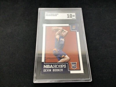 2015-16 Panini Hoops Devin Booker RC #268  SGC 10 - Image 1 of 3