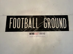 Football Ground Old Trafford - Manchester E811 Bus Destination Blind 35” - Gift - Picture 1 of 12