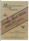 Johann Josef Hüller - Reprint Kataog um 1925