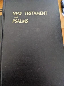 ABS New Testament and Psalms Extra Large Font 16point Read the Bible Again! - Picture 1 of 2