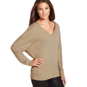 Blusa de mujer Rachel Rachel Roy mediana amarilla mostaza manga larga dolmen - Imagen 1 de 5