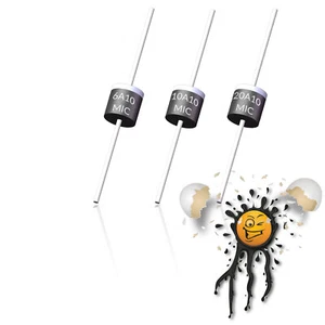 4x Diodo rectificador axial R-6 Schottky SOLAR FOTOVOLTAICO 6A10 10A10 20A10 1000V - Imagen 1 de 4