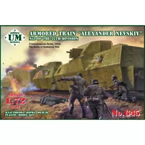 UMT 645 Maßstab 1:72 Panzerzug Alexander Nevskiy Die Schlacht von Stalingrad 1942 - Bild 1 von 11