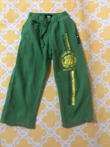 John Deere long pants, green, unisex, size M (5/6), pockets, draw string, used - Picture 1 of 5