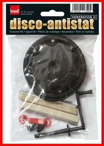 Zestaw części zamiennych Knosti Disco-Antistat 2 NOWE Szczotki Korba Powłoka uszczelniająca Pierścienie uszczelniające - Zdjęcie 1 z 2