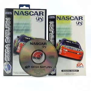 Sega Saturn Spiel : Nascar 98 - CD Anleitung OVP / PAL Disk Autorennen - Bild 1 von 6
