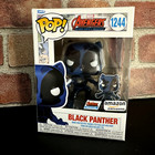 Funko Pop! #1244 - Comic Black Panther w Pin - Marvel Amazon Exclusive