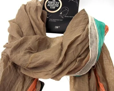 Bufanda lista para usar gris rosa coral marrón transparente regalo de Navidad medias relleno Foto 1 de 4