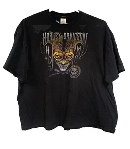 Harley Davidson Rommel Scranton PA Joker Jester 2017 T-Shirt Size 4XL/XXXXL - Picture 1 of 8