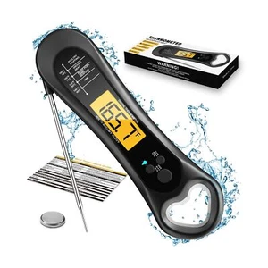 Biison Meat Thermometer for Grilling, Digital Instant Read Food Thermometer w... - Picture 1 of 7