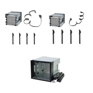3xOptical Drive Bay To 4-Bay 3.5 SSD HDD Cage Rack Bracket Hard Drive Tray - Afbeelding 1 van 10