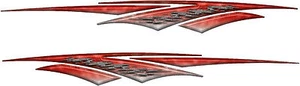 Boat Car Truck pinstripe Graphics Decal Vinyl Stickers Flames Wrap 65"x 8" - Picture 1 of 3