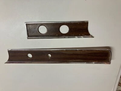 Chevrolet Impala 1965 tablero inferior madera grano moldura piezas 2 Foto 1 de 4