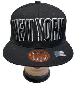NEW YORK Hip hop Embroidered Snapback Flat Brim Adjustable Baseball Cap Hats LOT - Picture 1 of 11
