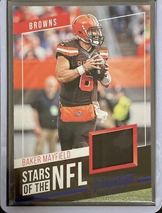 2019 Panini Prestige Football: Baker Mayfield - Jersey Patch - Player-worn