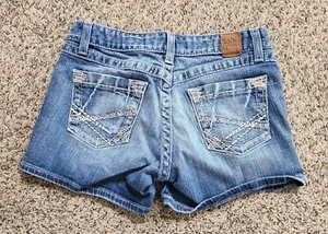 Buckle BKE Kate Denim Shorts Blue Stretch Womens 26 - Picture 1 of 5